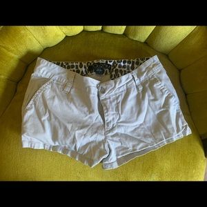 Gray Volcom shorts from pac sun